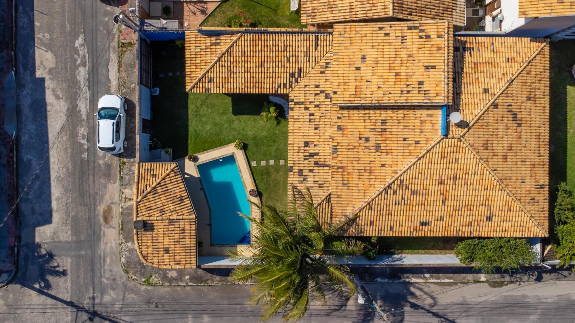 Villa Linda Casa Com Piscina Em Interlagos Vila Velha Es Exterior foto